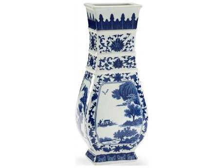 Chelsea House London Derry Hand Painted Blue Vase