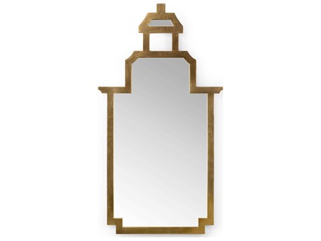 Chelsea House Antique Gold Leaf / Plain Wall Mirror