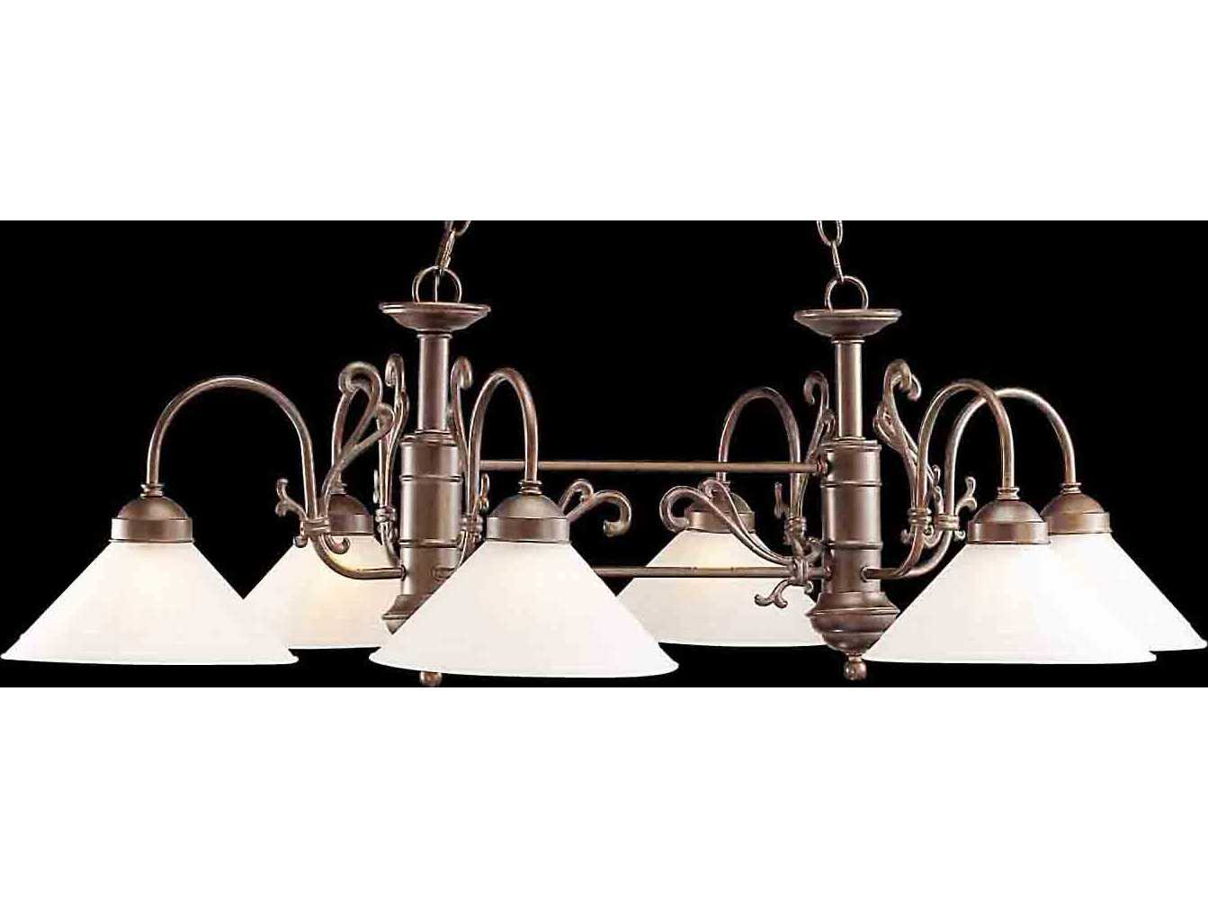 Clic Lighting Corporation Biltmore Six Light Island Clic Lighting Corporation Biltmore Six Light Island