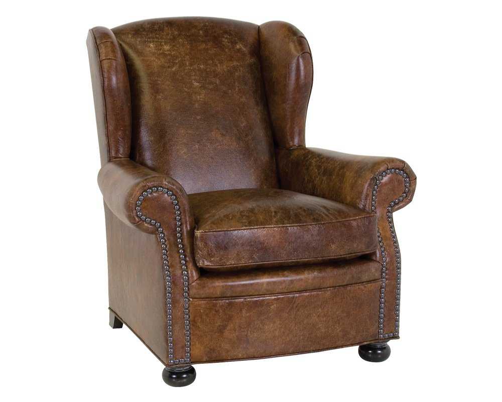 Classic Leather Cigar Club Chair Cl117761, Leather Cigar Lounge Chairs