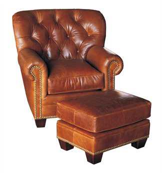 club chair tufted