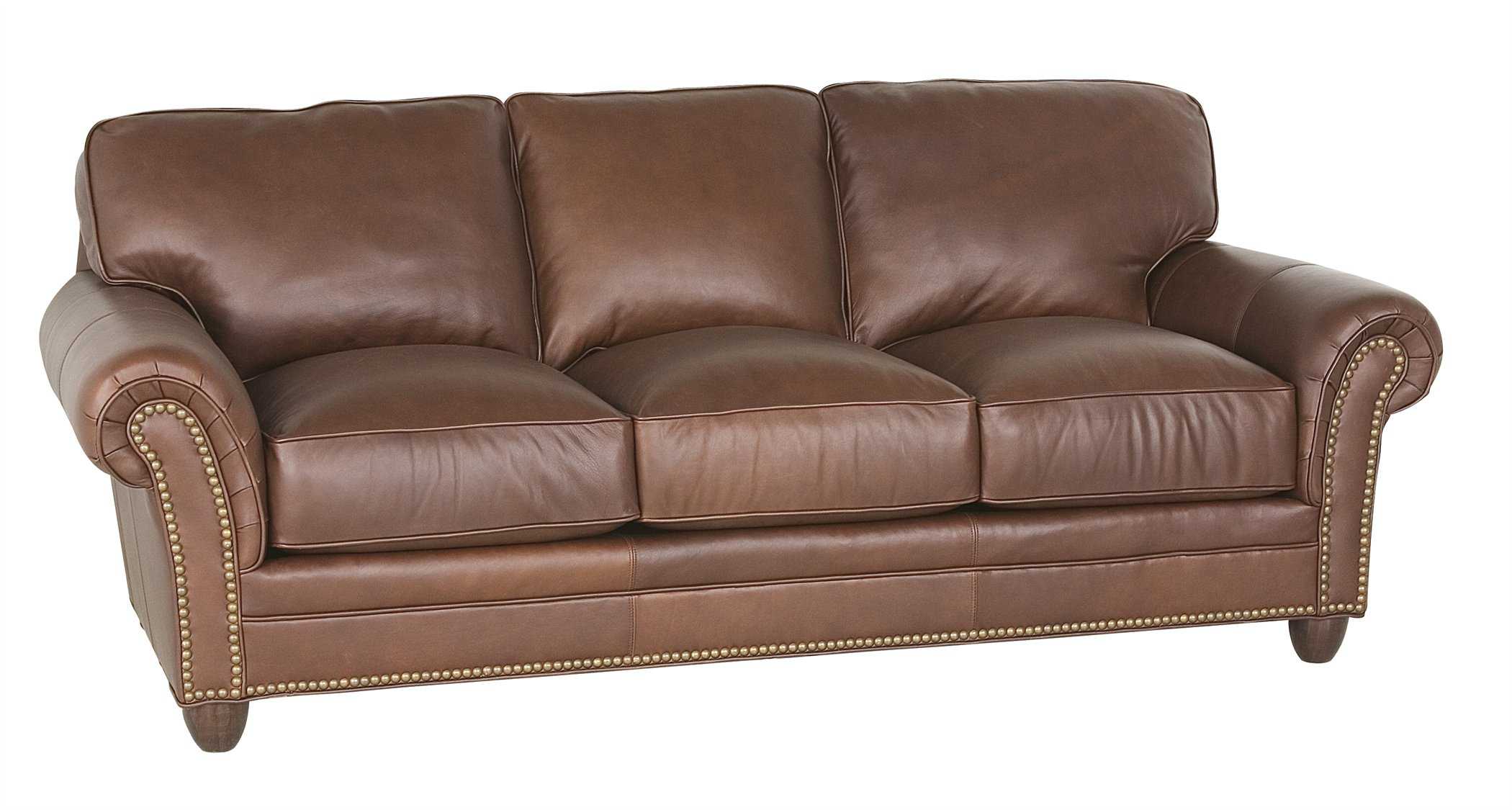 stone creek classic leather sofa