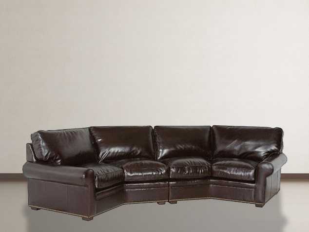 Classic Leather Morgan Sectional Sofa, Classic Leather Oregon Sectional