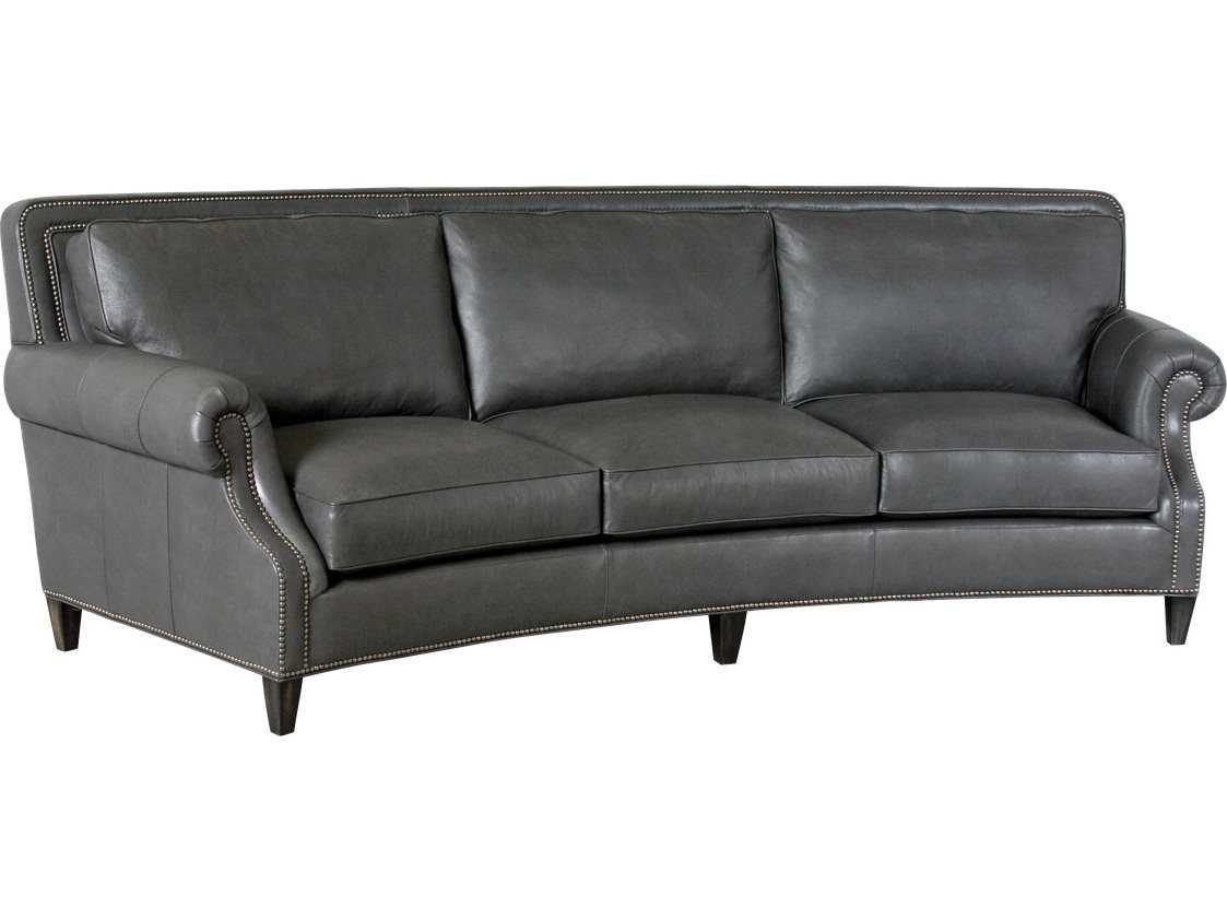 Classic Leather Paxton Curved Sofa Cl8653, Curved Sofa Leather