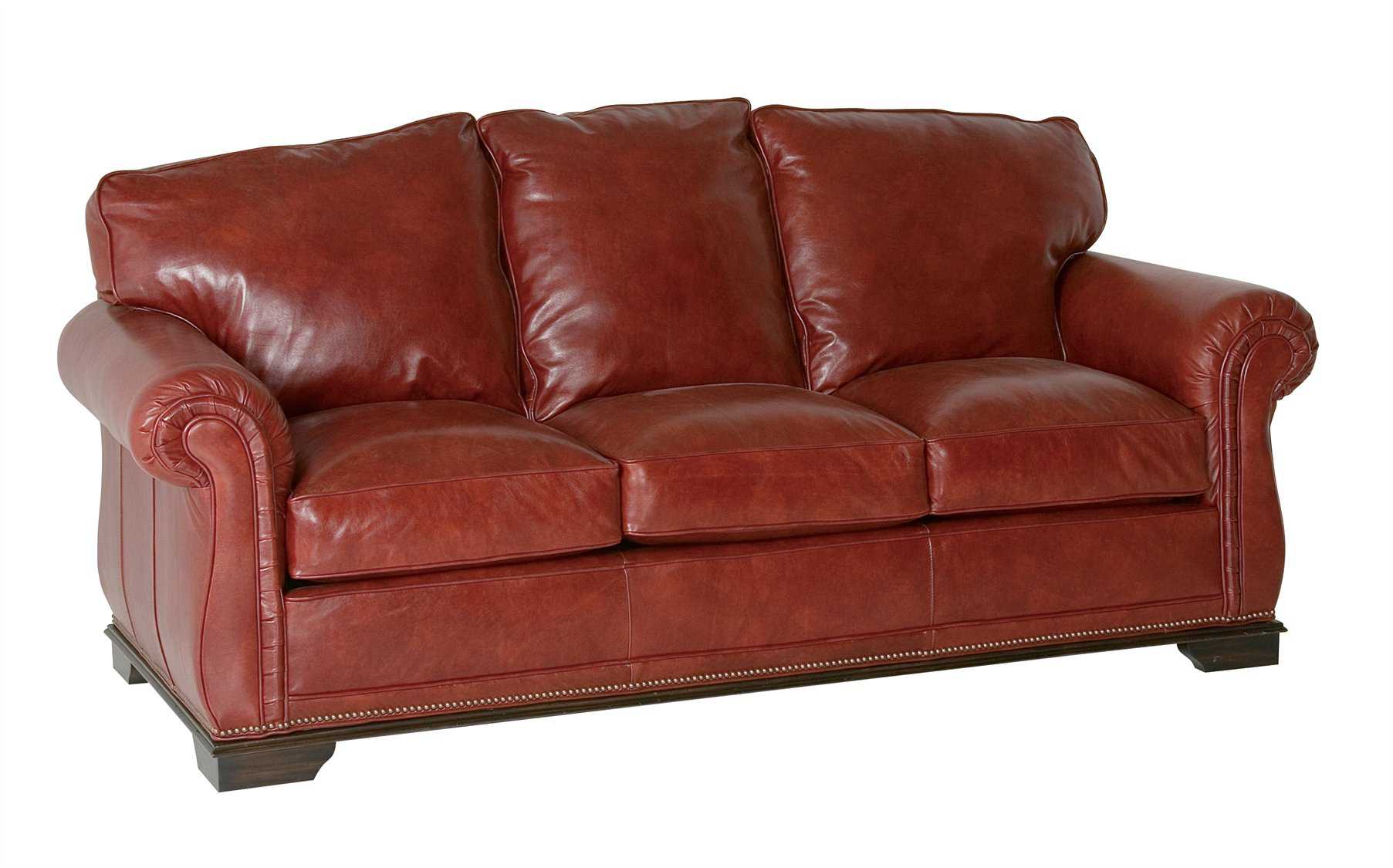 classic leather providence sofa