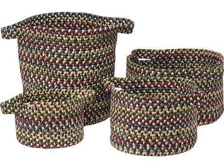 Colonial Mills American Farmhouse Brown Storage Bin Set of 4