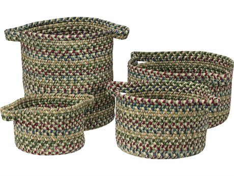 Colonial Mills American Farmhouse Palm Storage Bin Set of 4