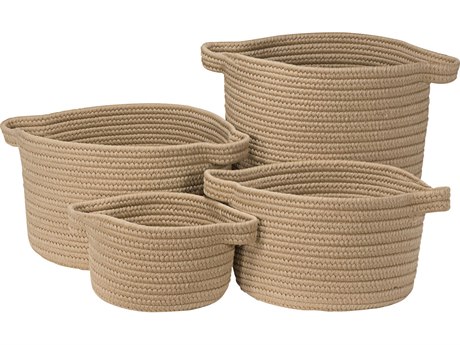 Colonial Mills American Farmhouse Sandcastle Storage Bin Set of 4