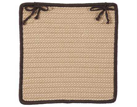 Colonial Mills Boat House Brown Chair Pad