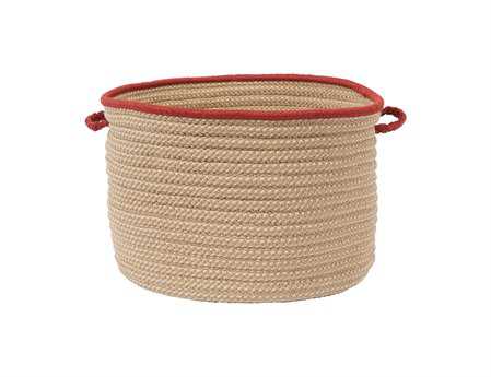 Colonial Mills Boat House Rust Red Utility Basket
