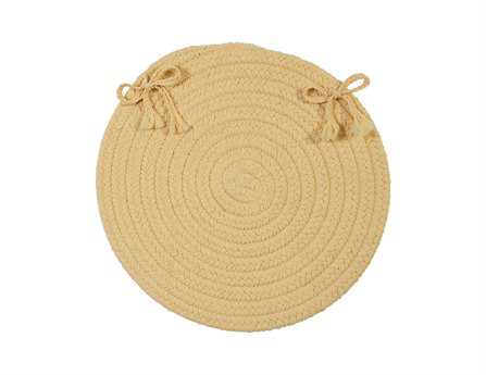Colonial Mills Boca Raton Pale Banana Chair Pad