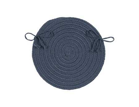 Colonial Mills Boca Raton Lake Blue Chair Pad