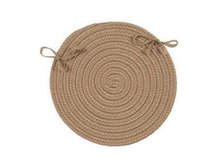 Colonial Mills Boca Raton Café Tostado Chair Pad Set of 4