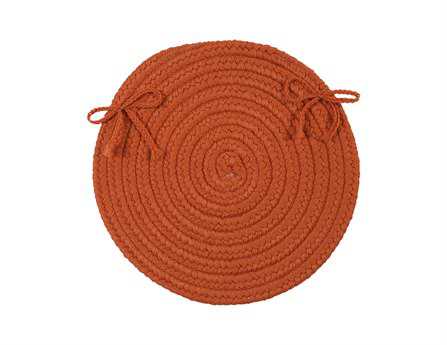 Colonial Mills Boca Raton Rust Chair Pad