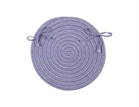 Colonial Mills Boca Raton Amethyst Chair Pad Set of 4