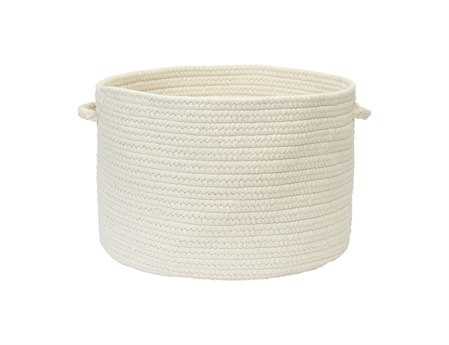 Colonial Mills Boca Raton White Utility Basket