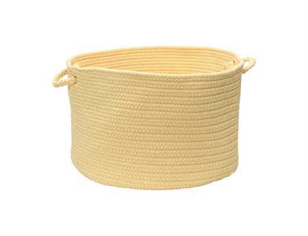 Colonial Mills Boca Raton Pale Banana Utility Basket