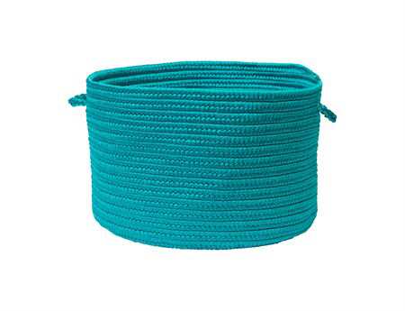 Colonial Mills Boca Raton Turquoise Utility Basket