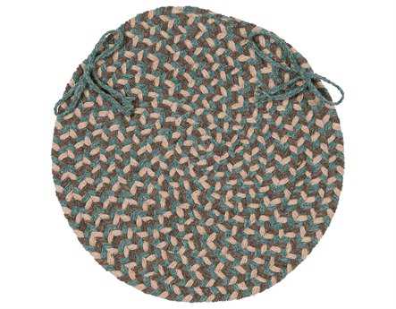 Colonial Mills Boston Common Driftwood Teal Chair Pad