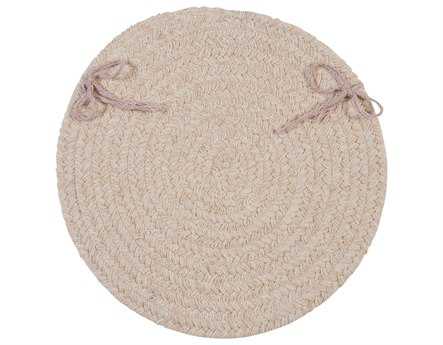 Colonial Mills Bristol Natural Chair Pad Set of 4