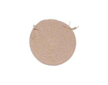 Colonial Mills Bristol Oatmeal Chair Pad Set of 4