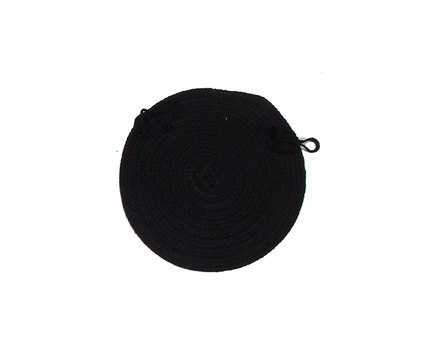 Colonial Mills Bristol Black Chair Pad Set of 4