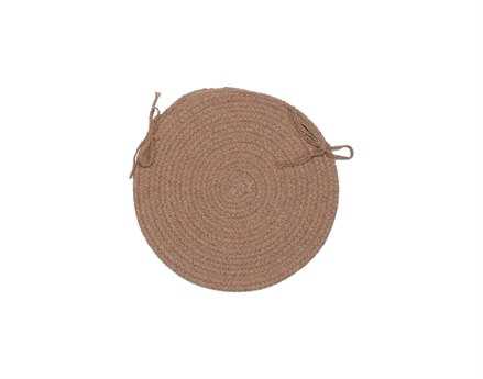 Colonial Mills Bristol Mocha Chair Pad Set of 4