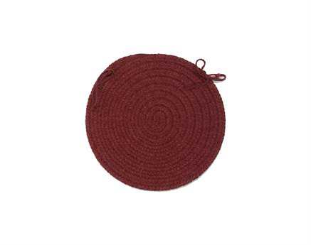 Colonial Mills Bristol Holly Berry Chair Pad