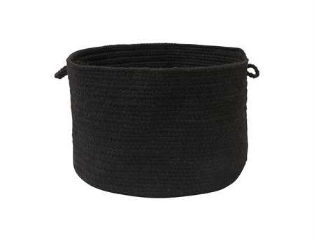 Colonial Mills Bristol Black Utility Basket