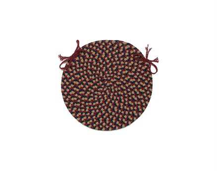Colonial Mills Brook Farm Burgundy Chair Pad