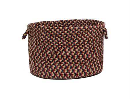 Colonial Mills Brook Farm Burgundy Utility Basket