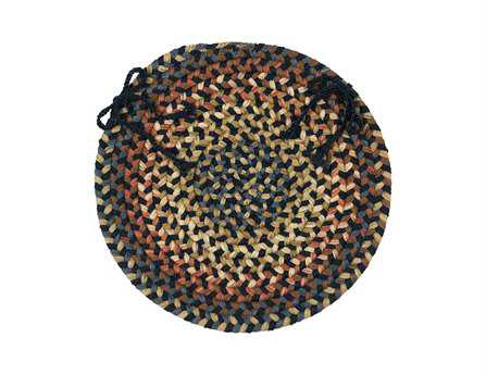 Colonial Mills Cedar Cove Navy Chair Pad