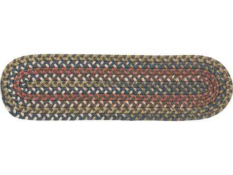 Colonial Mills Cedar Cove Gray 8"x28" Oval Stair Tread