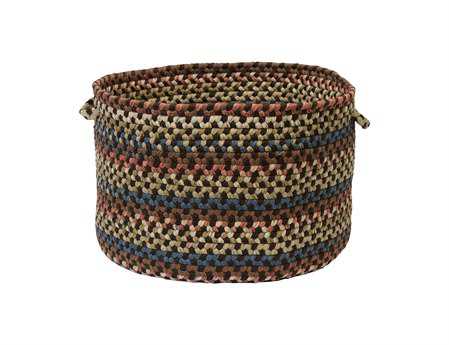Colonial Mills Cedar Cove Dark Brown Storage Basket