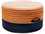Colonial Mills Color Block Shadow & Amethyst 20''x20''x11'' Round Pouf  CIFR21PFROU