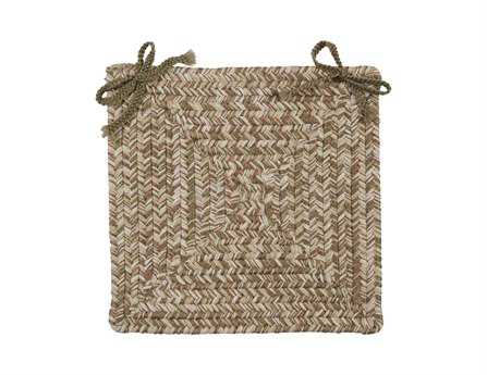 Colonial Mills Corsica Moss Green Chair Pad Set of 4