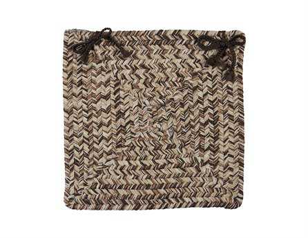 Colonial Mills Corsica Weathered Brown Chair Pad