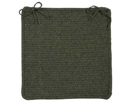 Colonial Mills Courtyard Olive Chair Pad