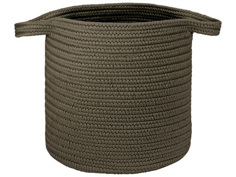 Colonial Mills Farm Braided Charcoal Storage Bin