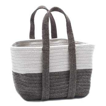 Colonial Mills Farmhouse Bark 16"x14"X16" Bag Basket