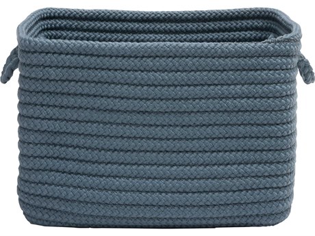 Colonial Mills Modern Farmhouse Antique Blue Storage Bin