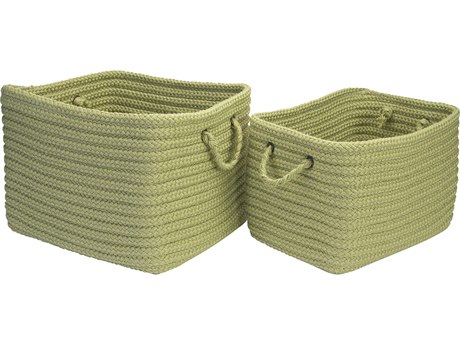 Colonial Mills Modern Farmhouse Sage Storage Bin