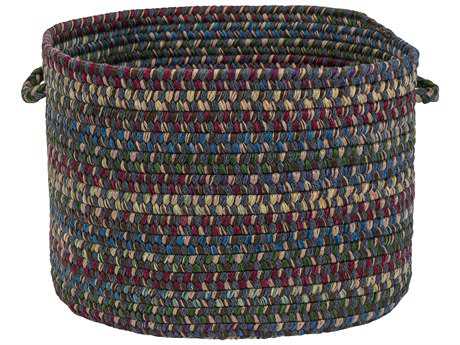 Colonial Mills Midnight Charcoal Round Basket