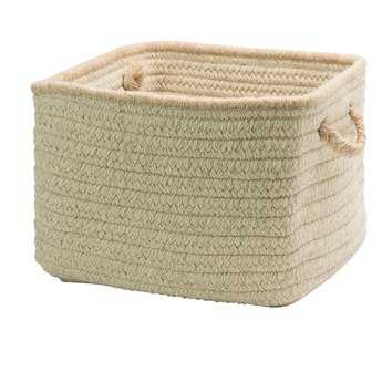 Colonial Mills Natural Style Square Canvas Square Basket