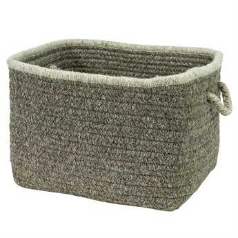 Colonial Mills Natural Style Square Rockport Gray Square Basket