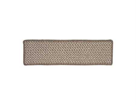 Colonial Mills Natural Wool Houndstooth Latte Stair Tread (Set of 13)