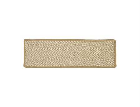 Colonial Mills Outdoor Houndstooth Tweed Cuban Sand Stair Tread (Set of 13)