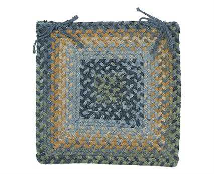Colonial Mills Ridgevale Whipple Blue Chair Pad