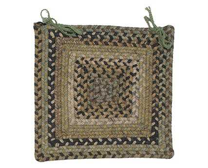Colonial Mills Ridgevale Grecian Green Chair Pad Set of 4