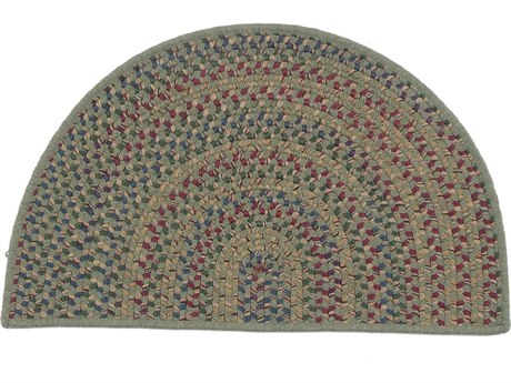 Colonial Mills Rustic Braided Kitchen Striped Area Rug